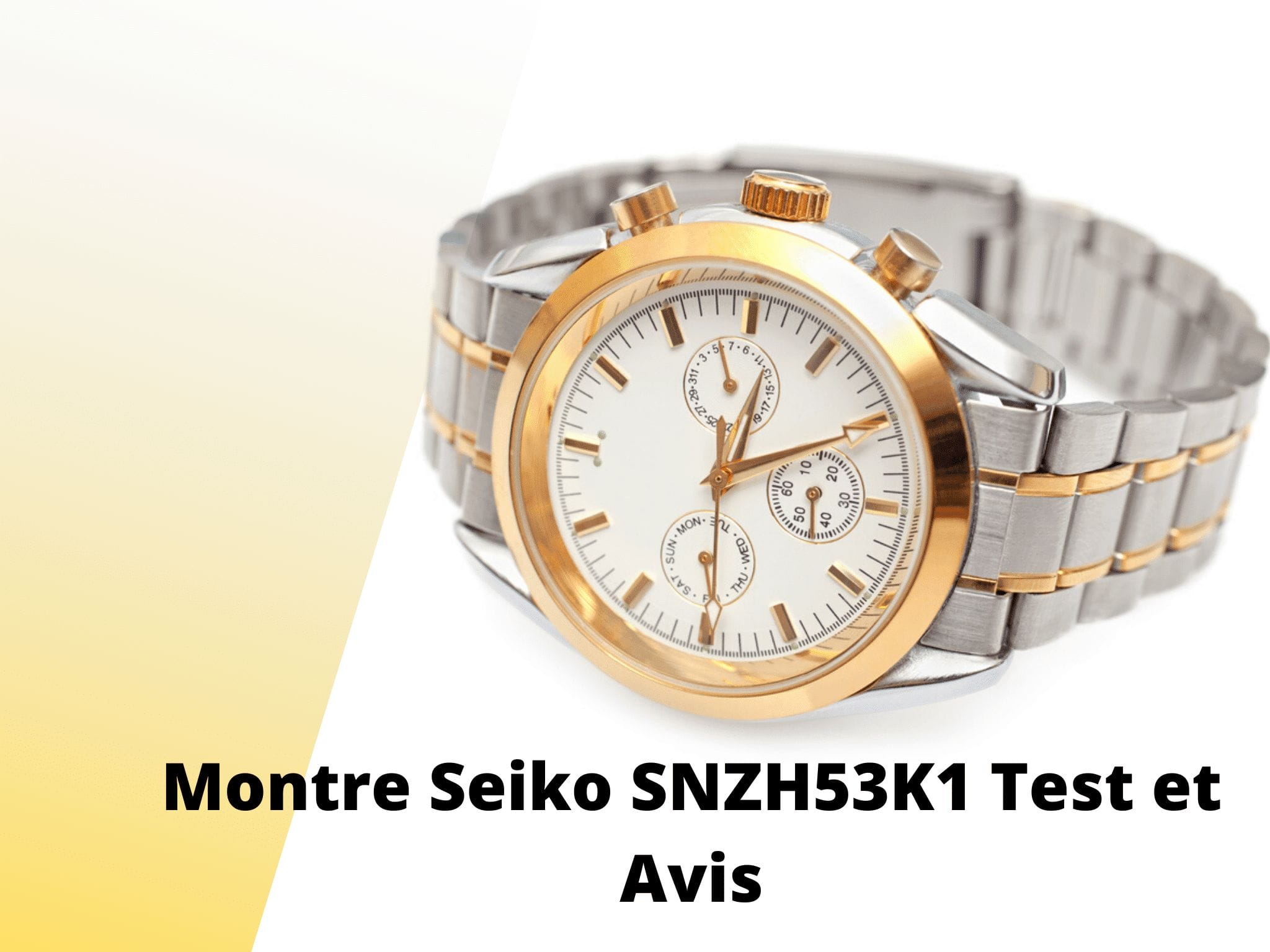 Montre Seiko SNZH53K1 Test et Avis - montre - seiko - test - Tu montres